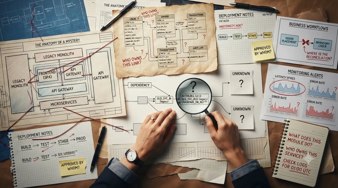 What Experienced Engineers Notice in the First Hour of Looking at a System