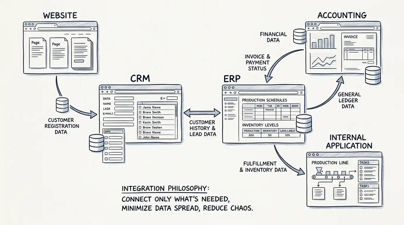 Your Systems Don't Need to Talk Perfectly. They Need to Share the Right Information.